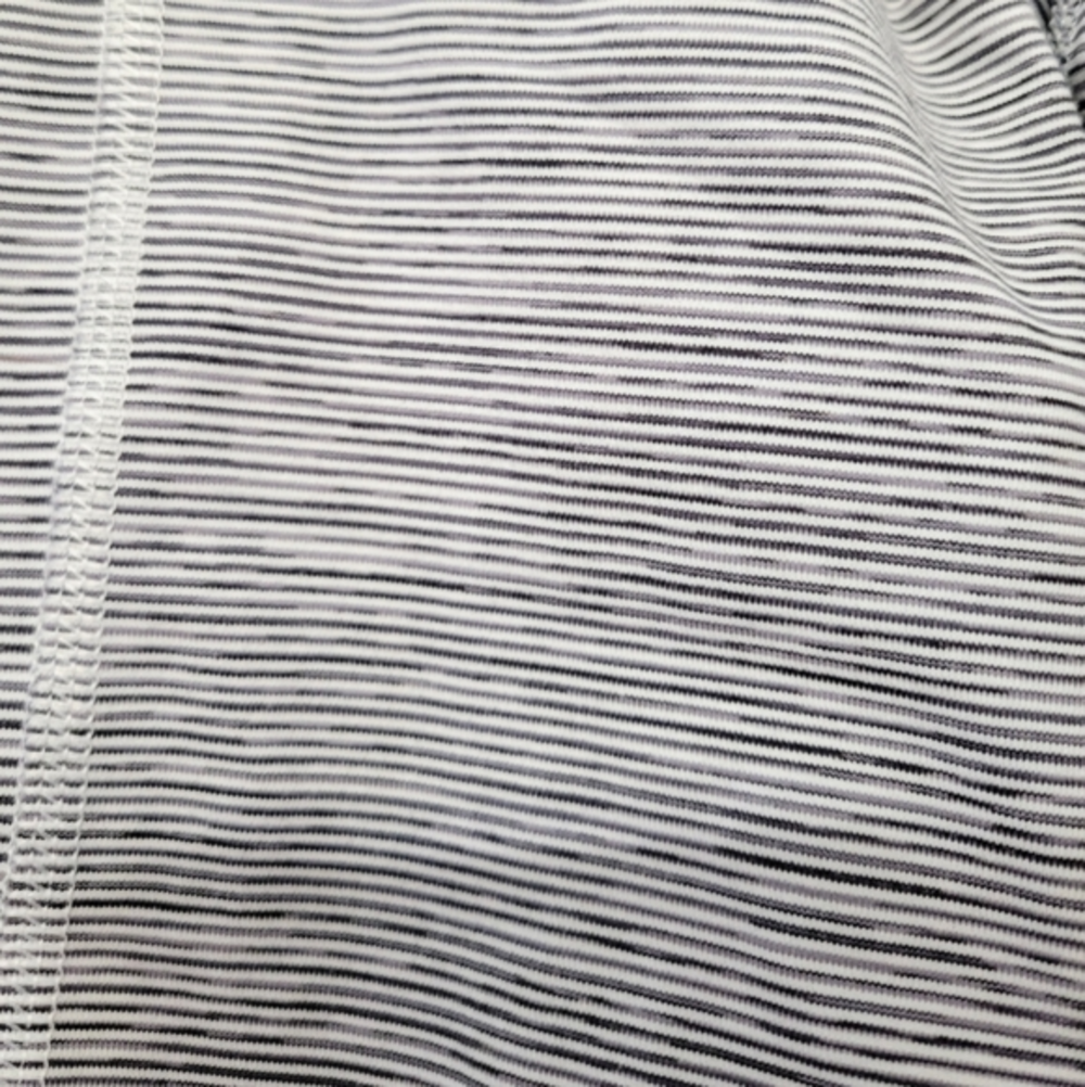 Lululemon Run: Pace‎ Crop Athletic Legging "Wee Are From Space" White Combo Sz 2 - Picture 14 of 14